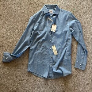Ben Sherman Tailored Slim Fit Men's Light Blue Shirt